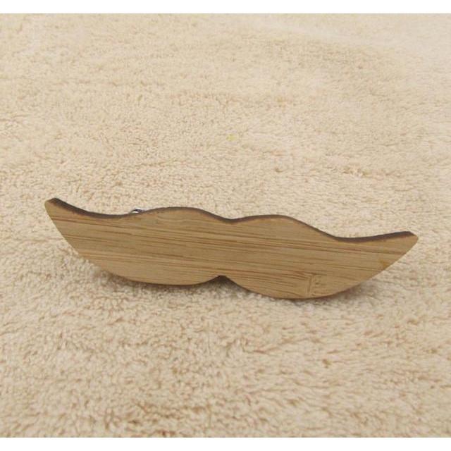 Modern and Edgy Collection Wooden Tie Bars/Clips - 8 Styles
