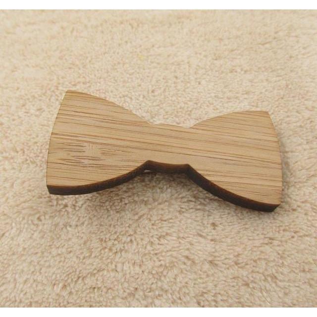 Modern and Edgy Collection Wooden Tie Bars/Clips - 8 Styles