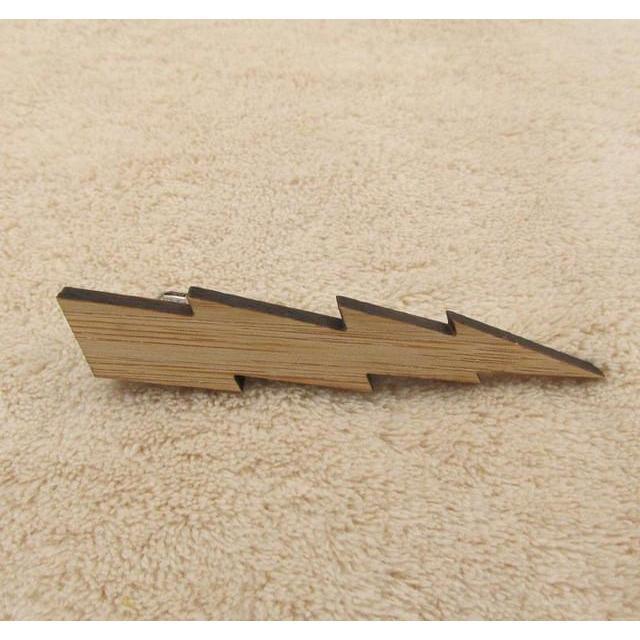 Modern and Edgy Collection Wooden Tie Bars/Clips - 8 Styles