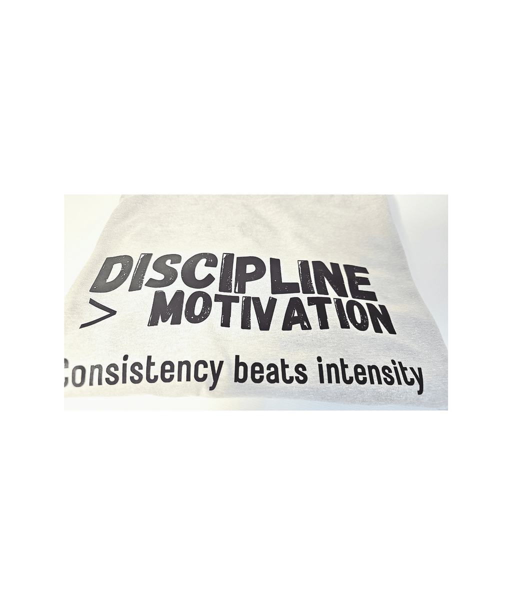 DISCIPLINE > MOTIVATION Tee | Unisex CVC Premium Blend