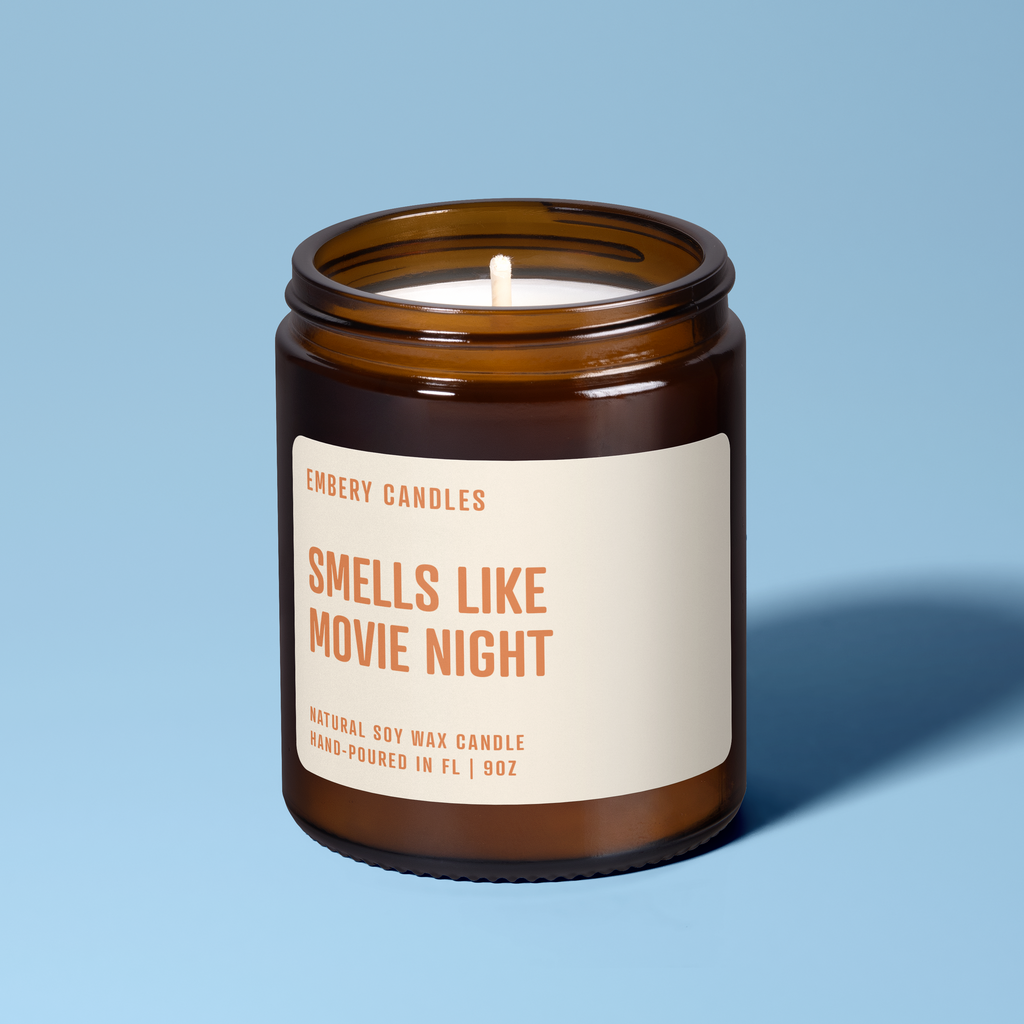 Smells Like Movie Night | Soy Wax Scented Candle