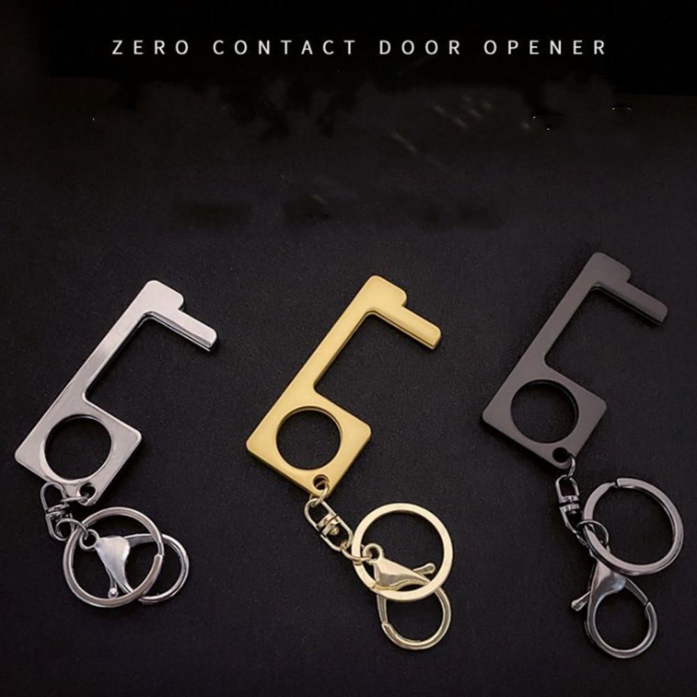 Multi-functional Door Opener No-Contact Key Chain Tool