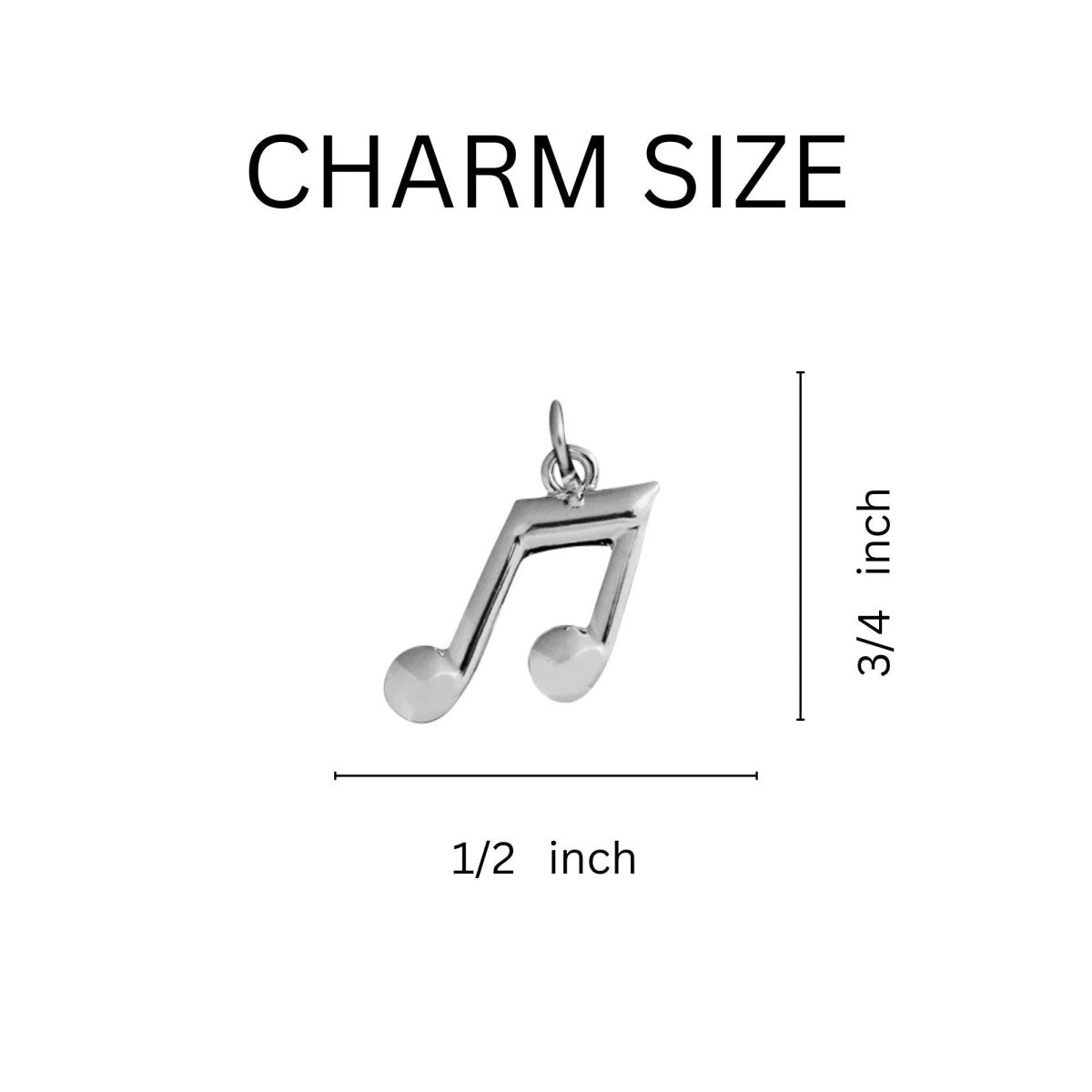 Music Note Charms