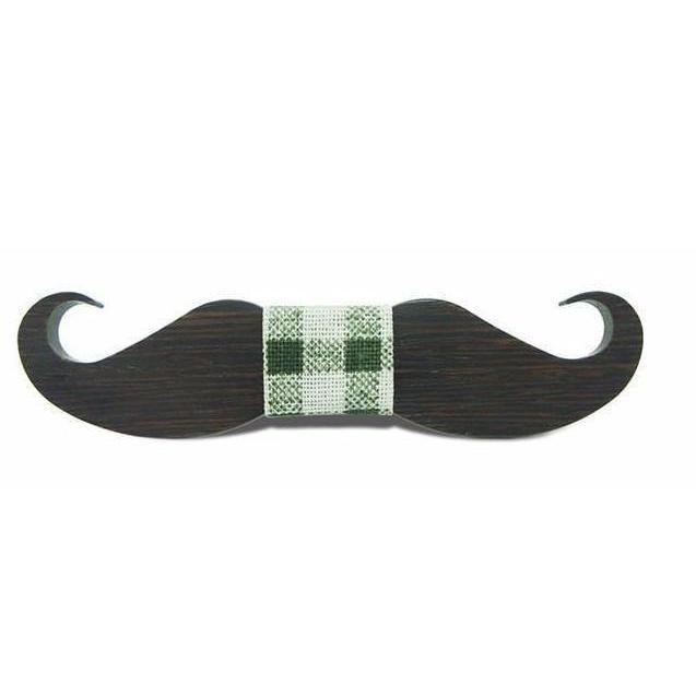 Mustache Collection Wooden Bow Ties - 20 Colors & Styles