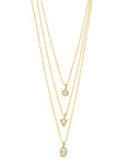 Julie CZ & Layered Chain Necklace