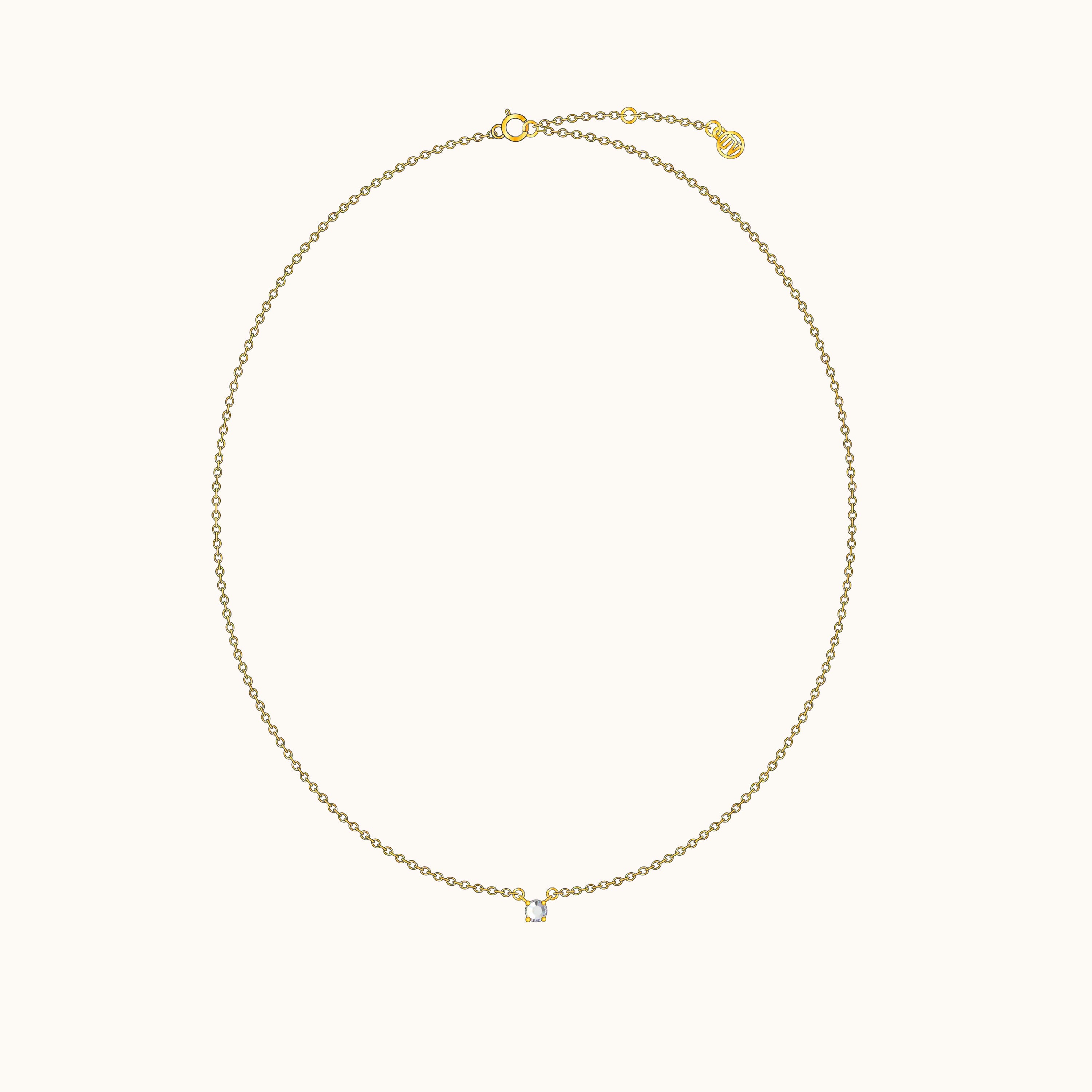 Dainty CZ Necklace