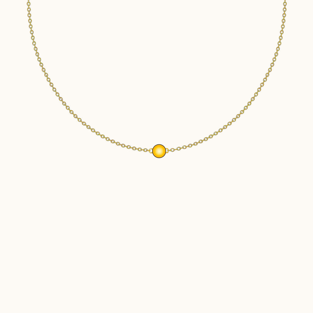 Dainty Ball Necklace