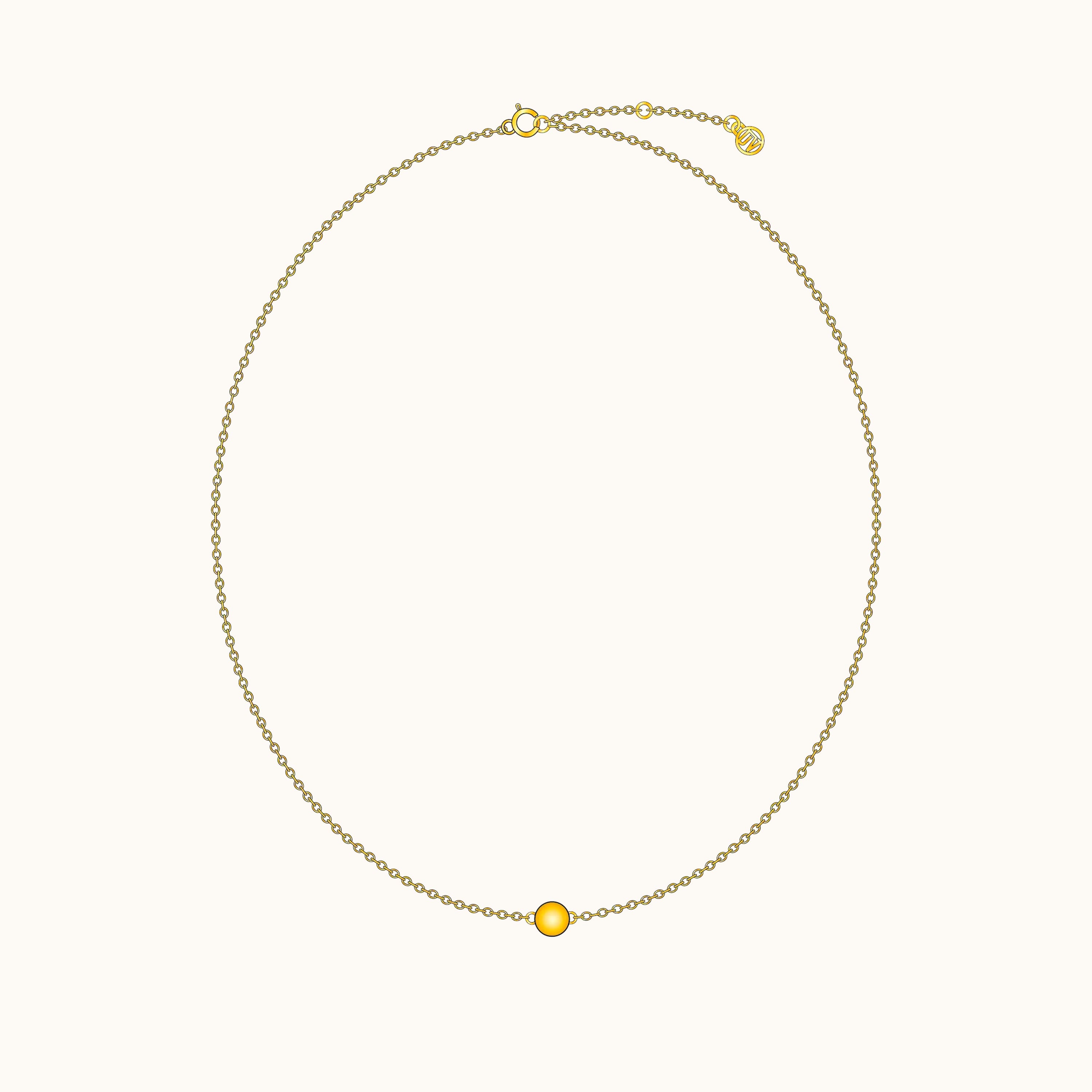 Dainty Ball Necklace