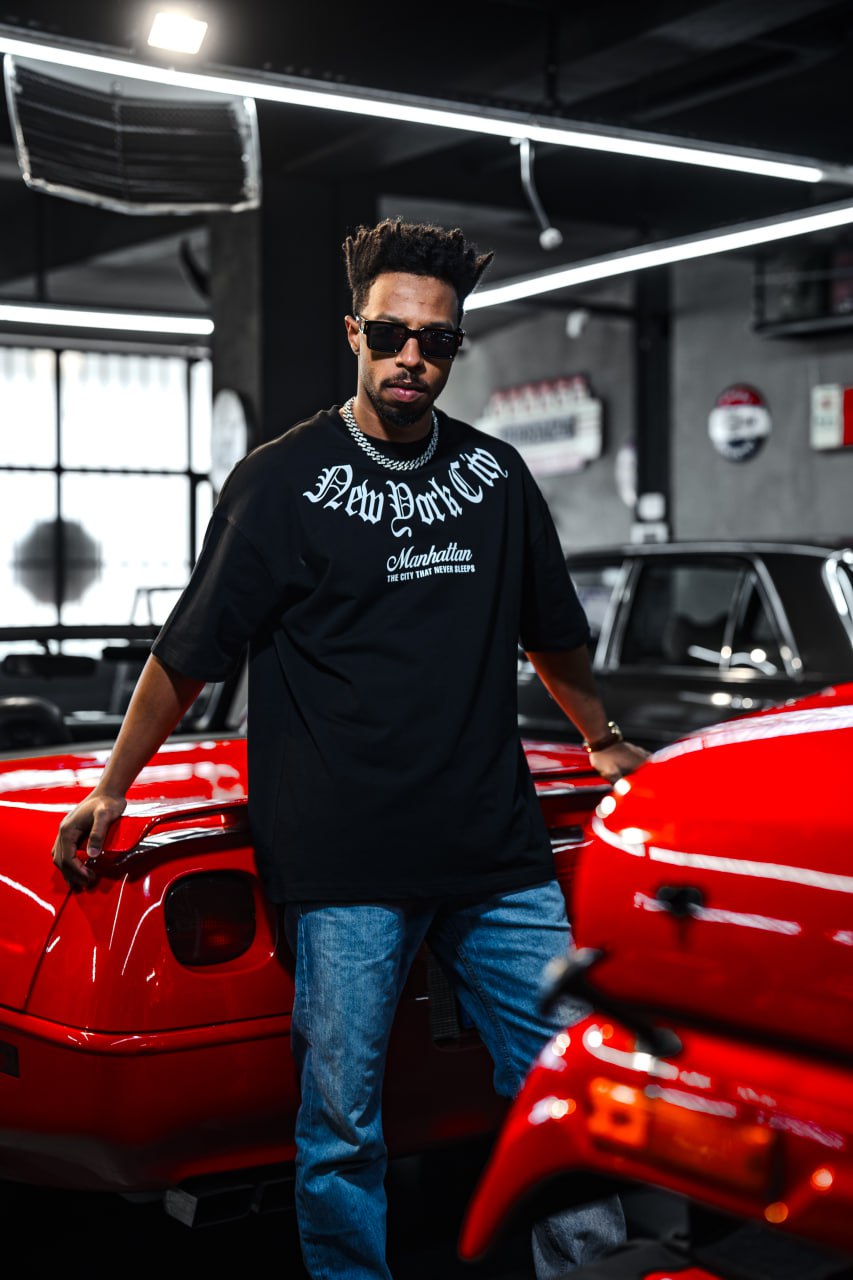 New York City Manhattan Tee – Oversized Cotton