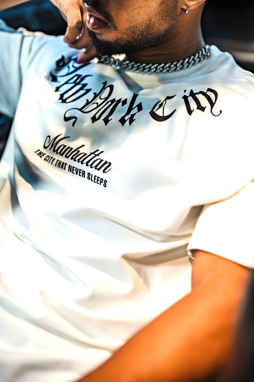 New York City Manhattan Tee – Oversized Cotton