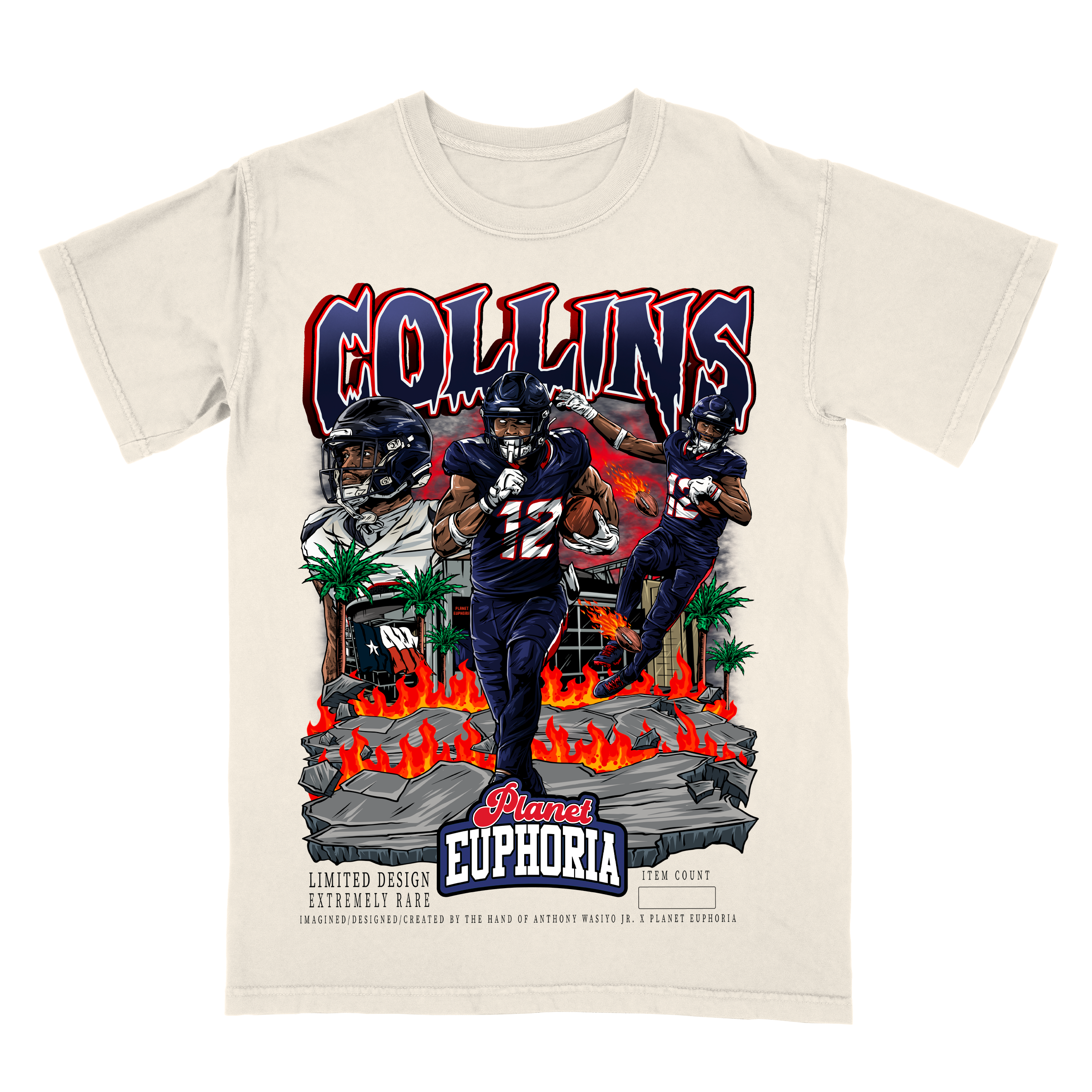 Nico Collins Limited Edition Graphic T-Shirt