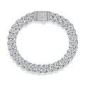 Women's & Men's Moissanite Guiding Light For Hip Hop Bracelets