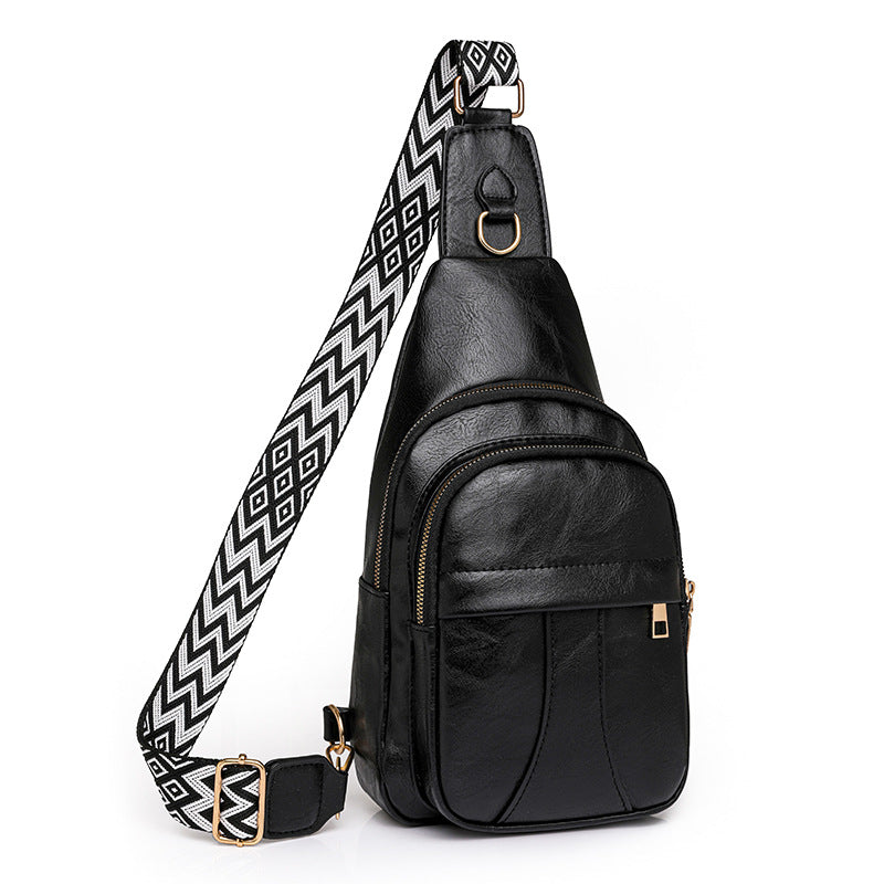 Bag Women Korean Casual Messenger Bag Women Retro Soft Leather Shoulder Bag