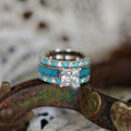 Bohemian Set Fashion Simple Female Engagement Rings