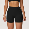 Brushed Yoga Shorts High Waist Tight Peach Bum Lift Shorts Running Workout Shorts