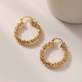 Exaggerated Irregular Asymmetric Big Circle C Shaped Earrings Ear Ring High Sense Design Earrings Women