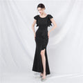 Wedding Cocktail Celebration Exhibition Car Model Long Formal Dress