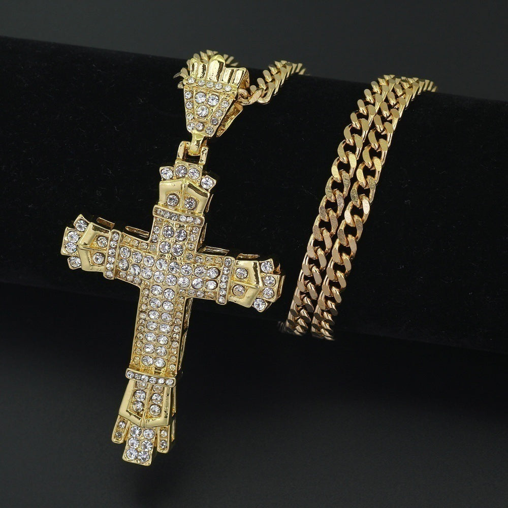 Women's & Men's Chain Hip Hop Full Diamond Vintage Necklaces