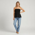 Shirred Tube Top