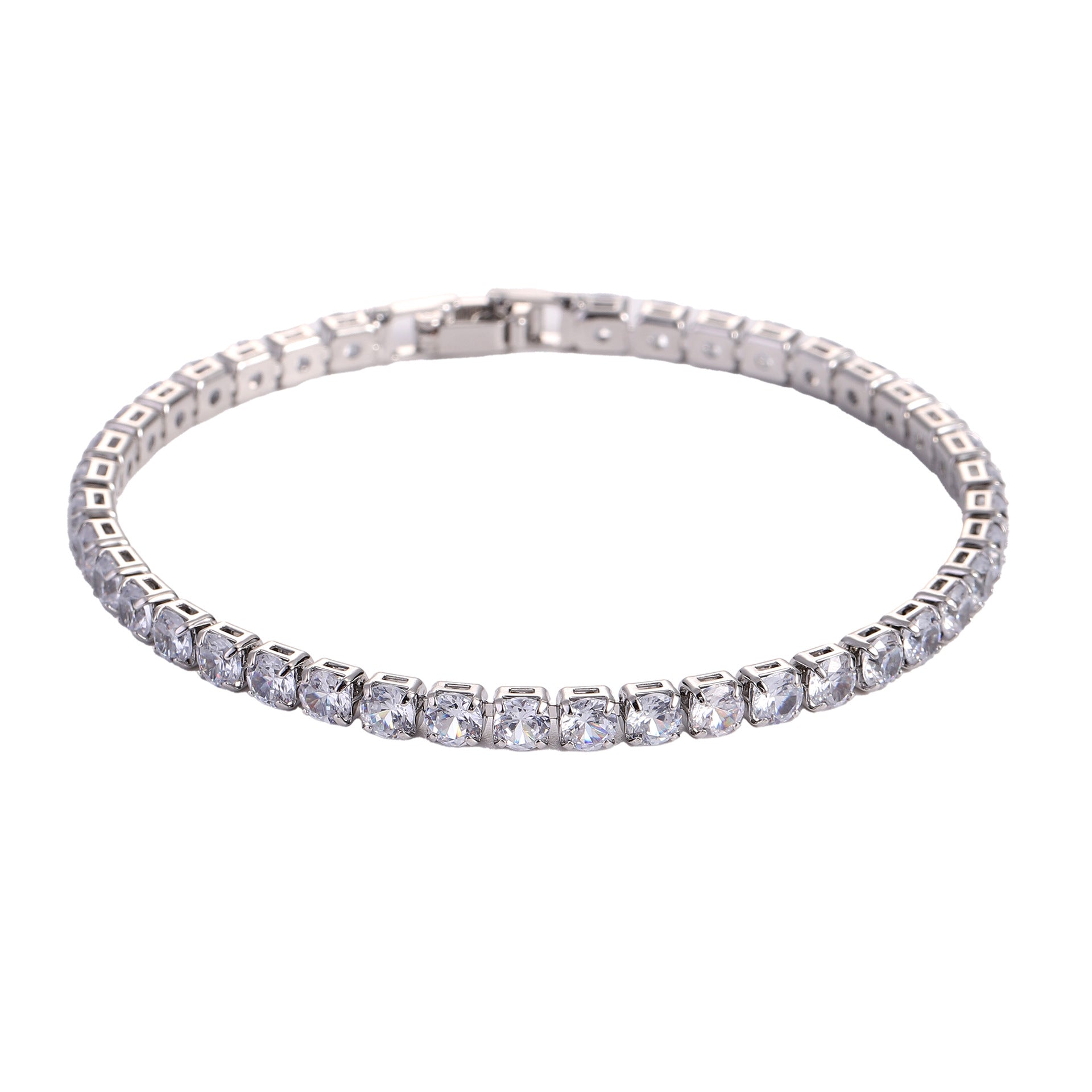 Women's & Men's Hip Hop Zircon Simple Fashion Tennis Bracelets