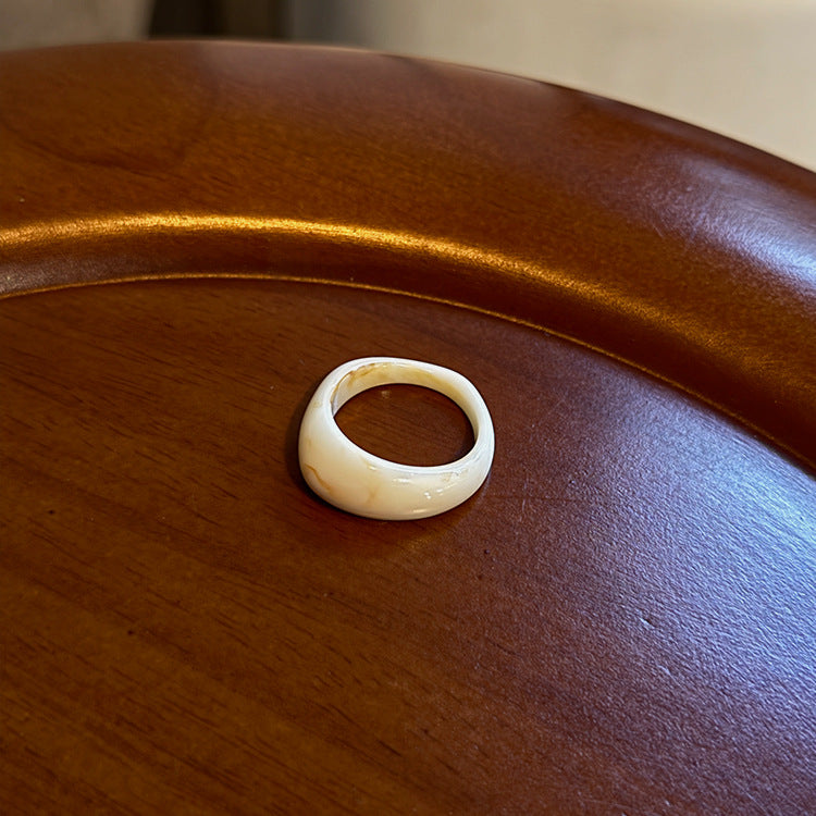 Resin Cold Opening Show Open Copper Electroplating Rings