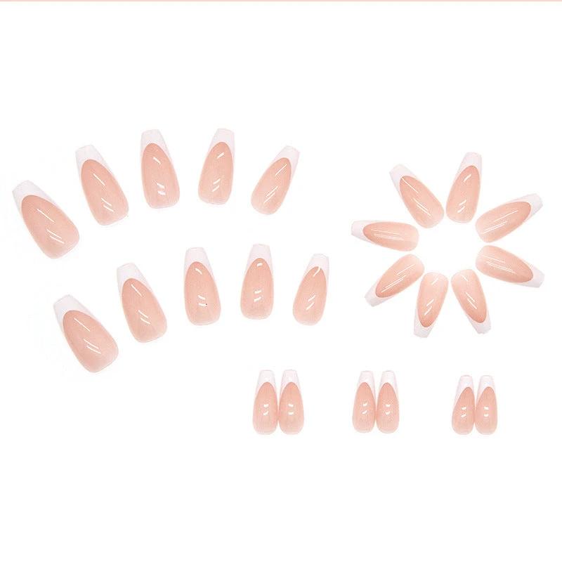 Simple French Tip Nails