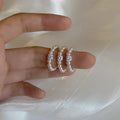 Circle Pearl Mini Small Beads Female Rings