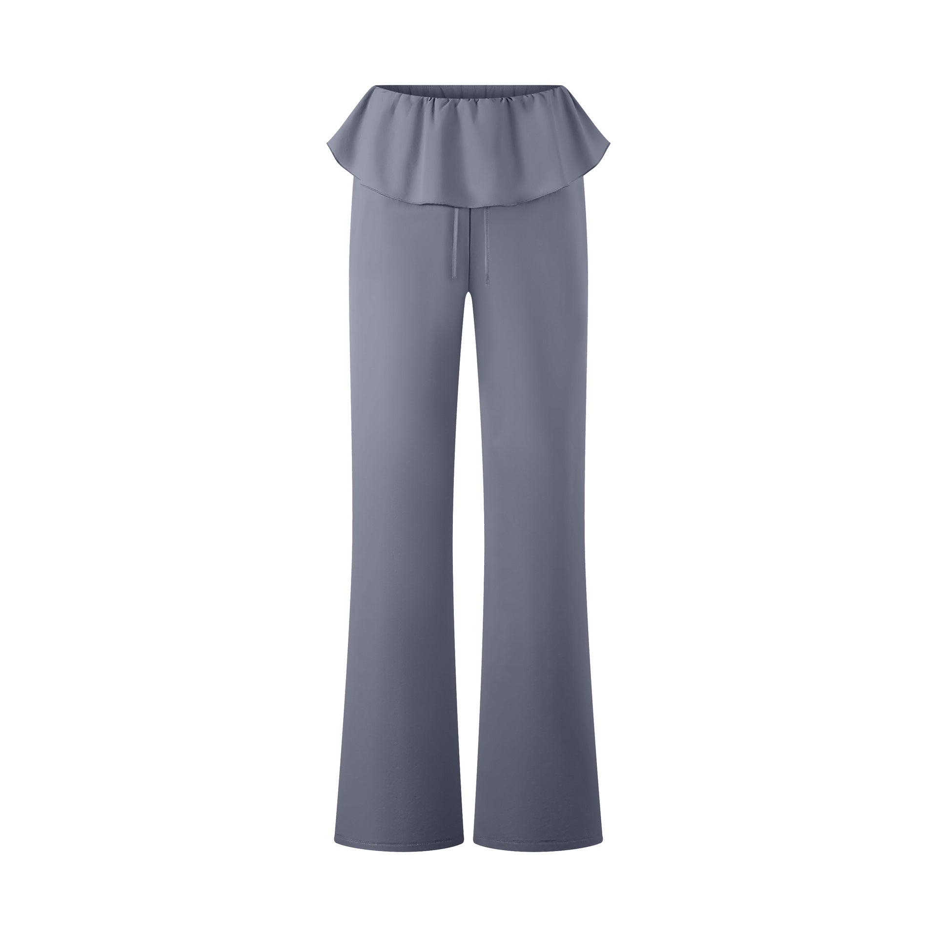 High Waist Drawstring Fitness Lace Quick Drying Yoga Pants Loose Casual Trousers Running Sports Yoga Pants Yoga Pants Women