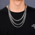 Men's Fading Fashion Hip Hop Cuban Link Necklaces
