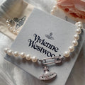Women's Pearl For Clip Handmade Bead String Jewelry Hot Niche Necklaces