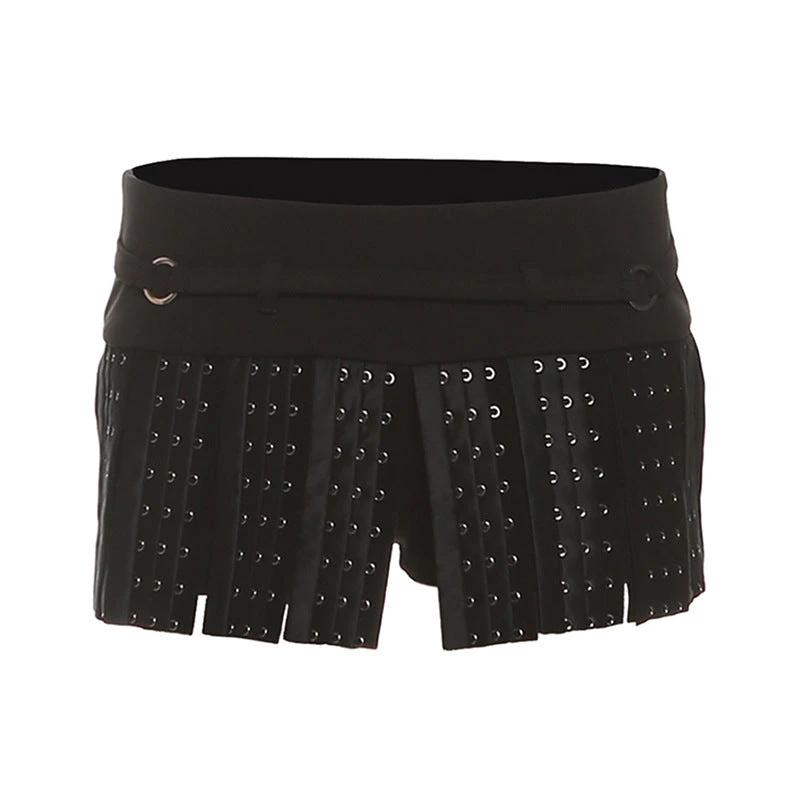 Hot Girl Street Breasted Design All-match Ballet Short Skirt