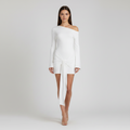 Drape One Shoulder Dress