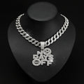 Fashion Alloy Hip Hop Cuban Link Chain Personality Necklaces