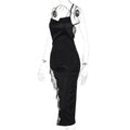 Backless Slim Fit Lace Sling Dress