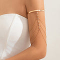 Ornament Fashion Sexy Tassel Inlaid White Bracelets