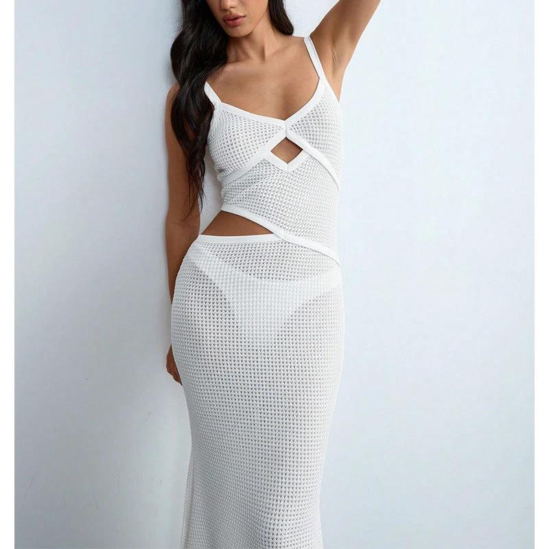 Women's Design Irregular Beach Dress Sexy