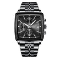 Men's Large Dial Square Watch