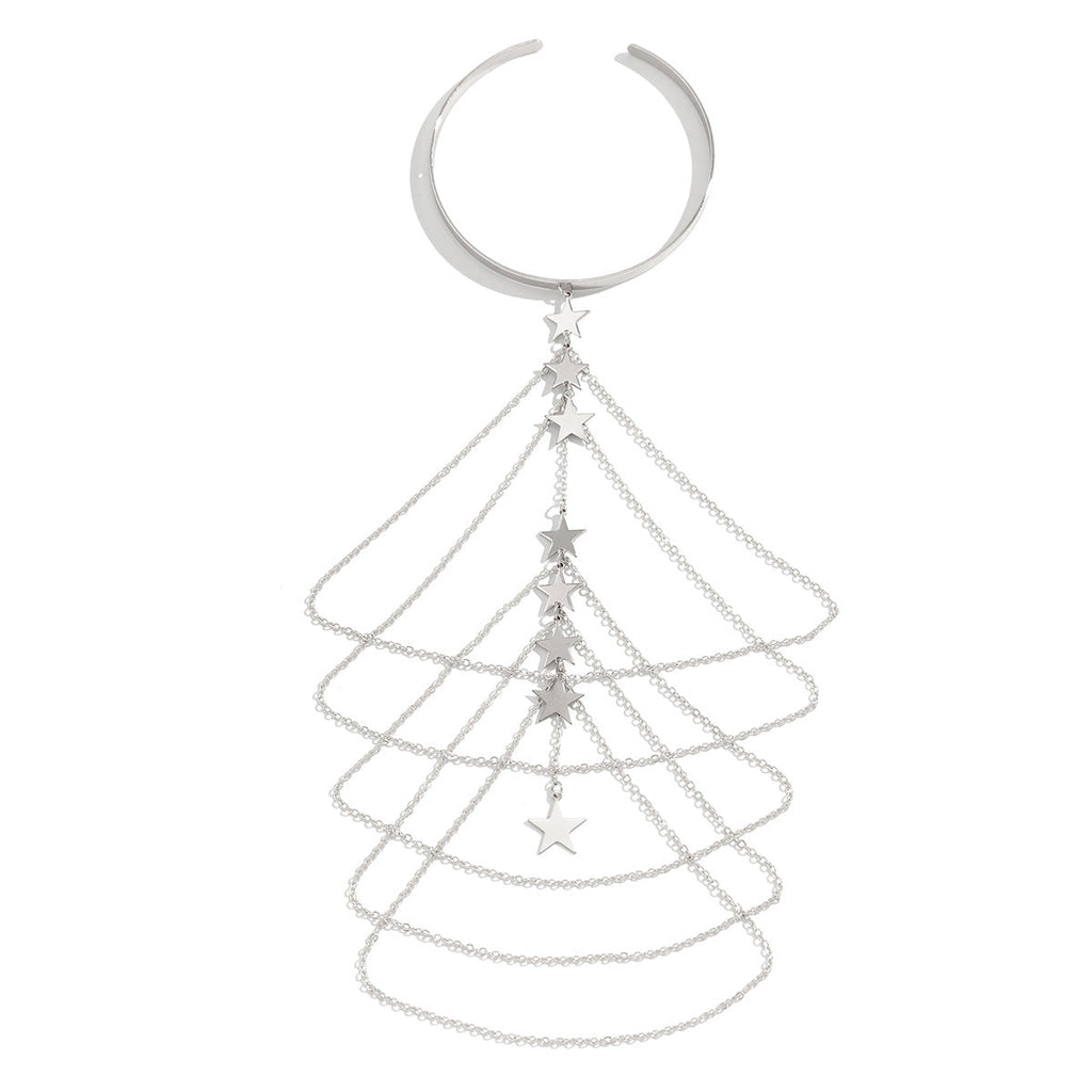 Ornament Fashion Sexy Tassel Inlaid White Bracelets