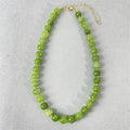 Green Natural Stone Fresh Mori High-grade Necklaces