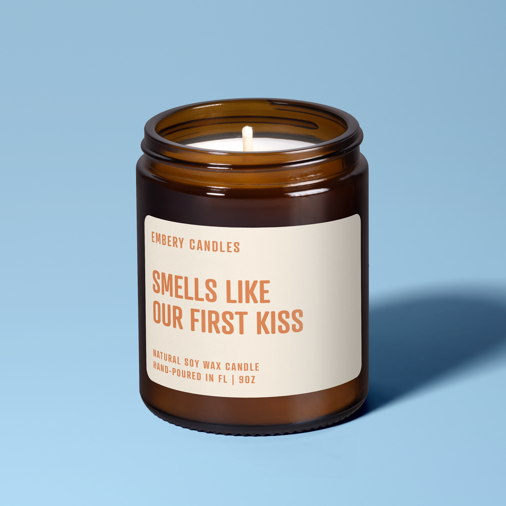 Smells Like Our First Kiss | Soy Wax Scented Candle