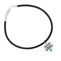 Ovarian Cancer Awareness Black Cord Bracelets