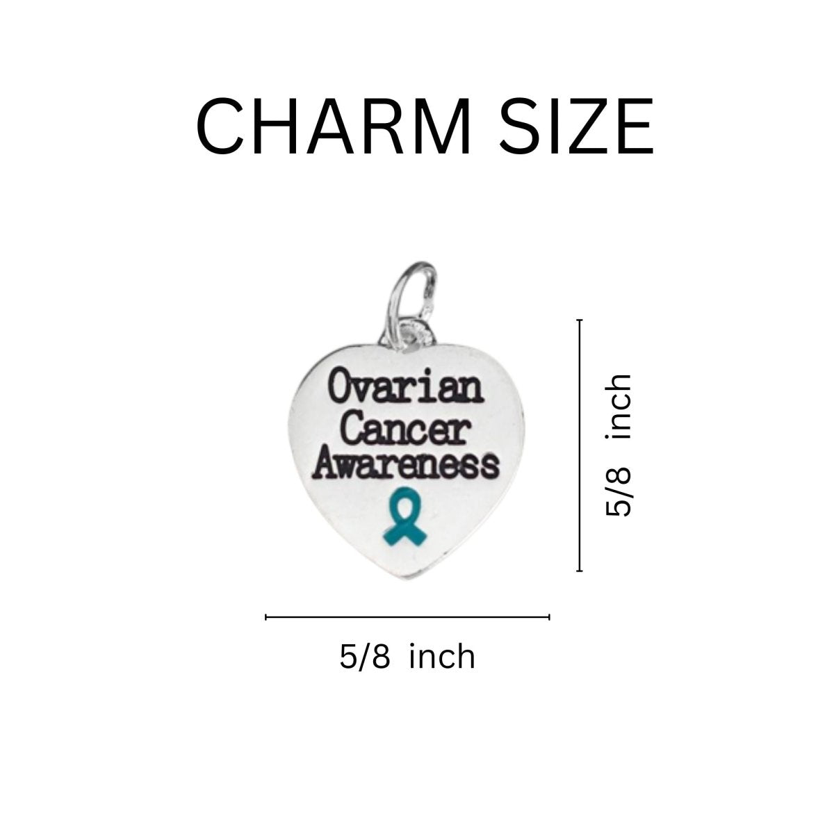 Ovarian Cancer Awareness Black Cord Bracelets