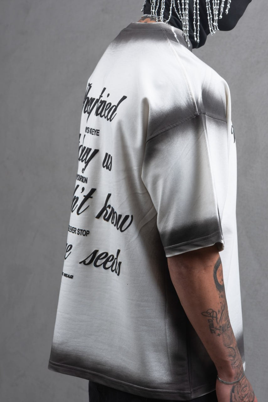 They Tried To Bury Us Oversize Cotton Tee