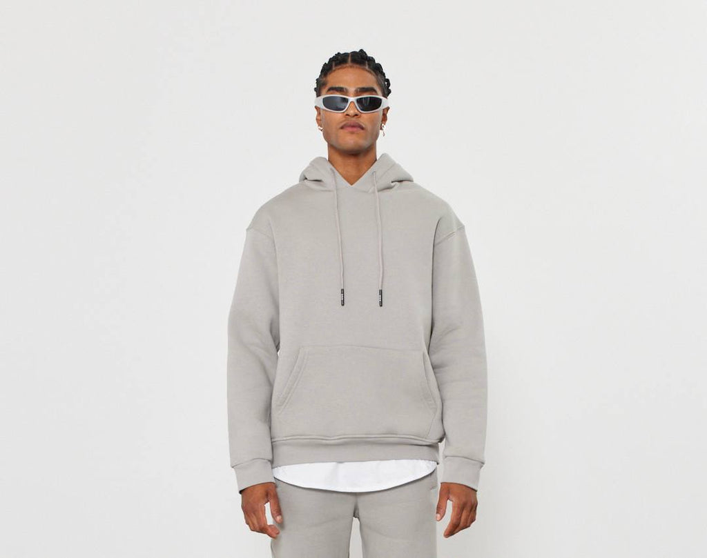 Oversized Hoodie Sweatshirt in Solid Color