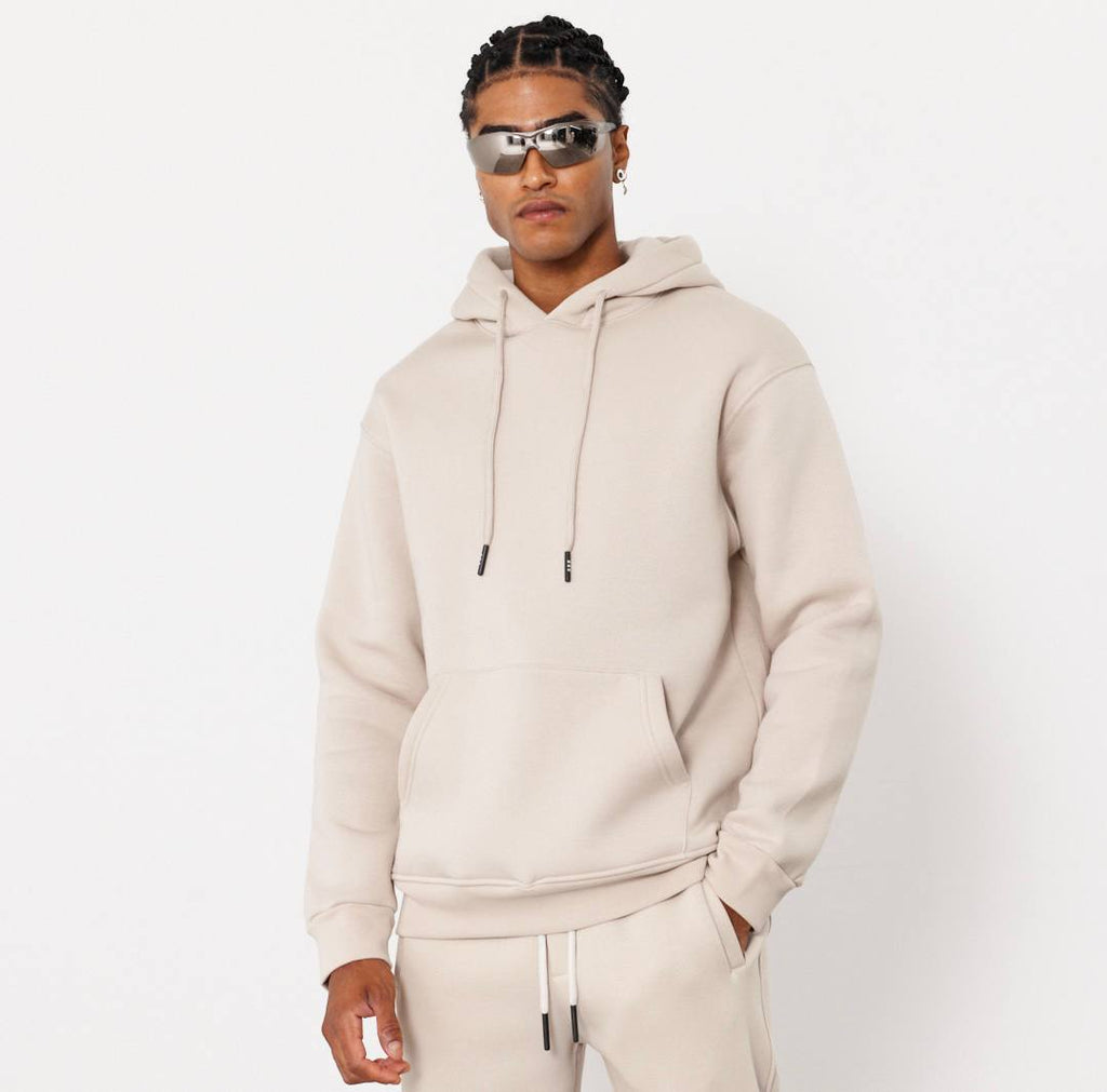 Oversized Hoodie Sweatshirt in Solid Color