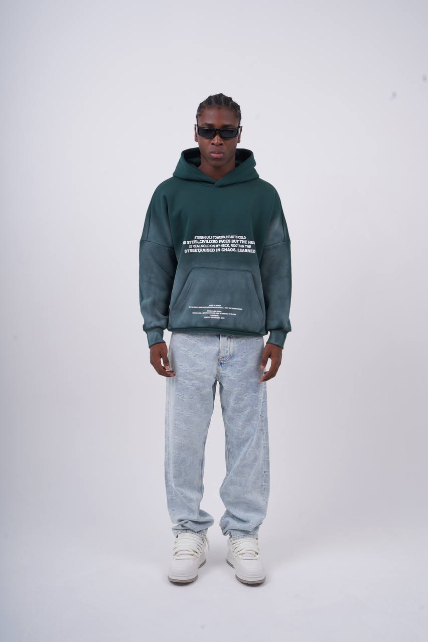 Oversized "Civilization" Graphic Hoodie - Unisex Streetwear Sweatshirt