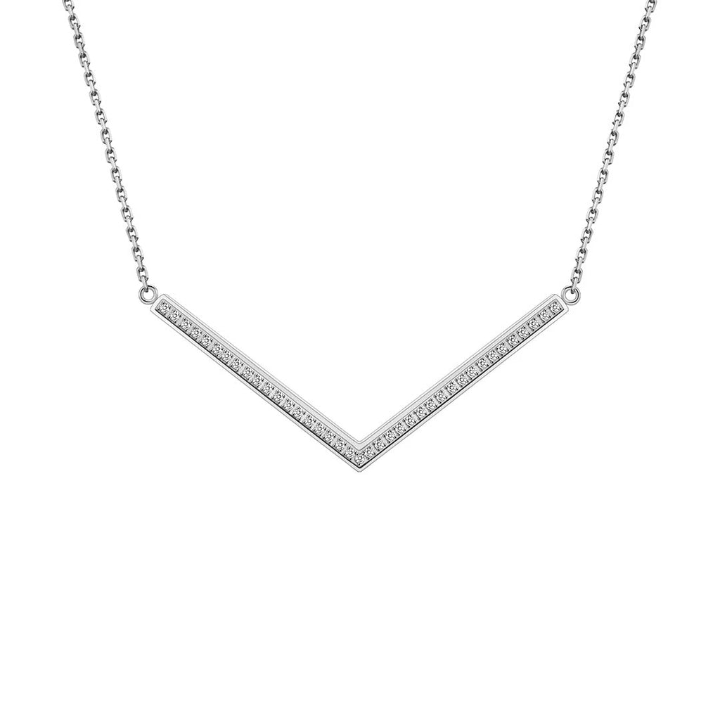 PT208W B.Tiff Pavé Viva Pendant Necklace