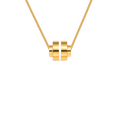 PT303GW B.Tiff Gold Bearing Pendant Necklace