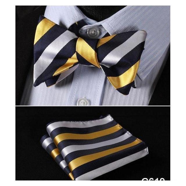 Paisley Bow Ties & Handkerchiefs Collection - Multiple Styles