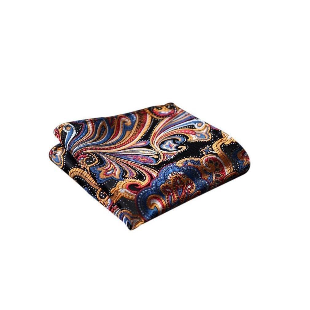 Paisley Wide Necktie & Handkerchief Collection